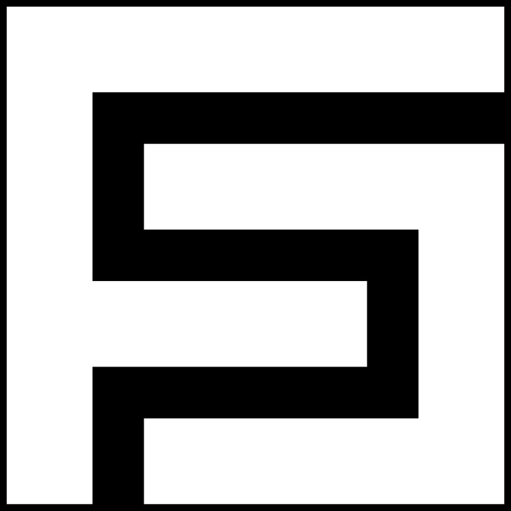 Inverse cut out of the Fierce logo