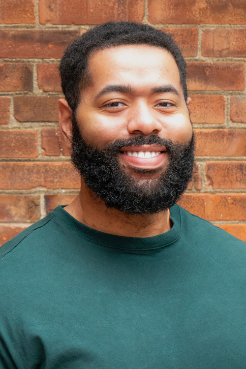 Headshot of Austin Crudup, Graphic Designer at Fierce Creative Agency